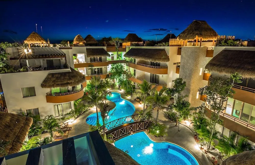 Samati Penthouse Private Roof Jacuzzi Hotel Tulum